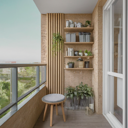 Modern Balkon Dekorasyon Fikirleri Görsel 5