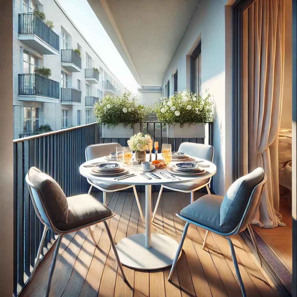 Modern Balkon Dekorasyon Fikirleri Görsel 11